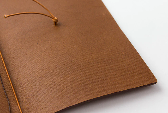 Traveler's Notebook - Starter Kit Leather Cover - Camel - Regular Size - Image 4