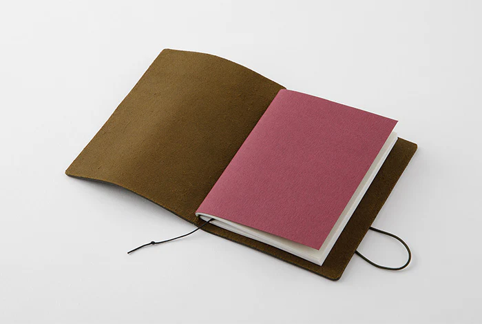 Traveler's Notebook - Starter Kit Leather Cover - Olive - Passport Size - Image 5