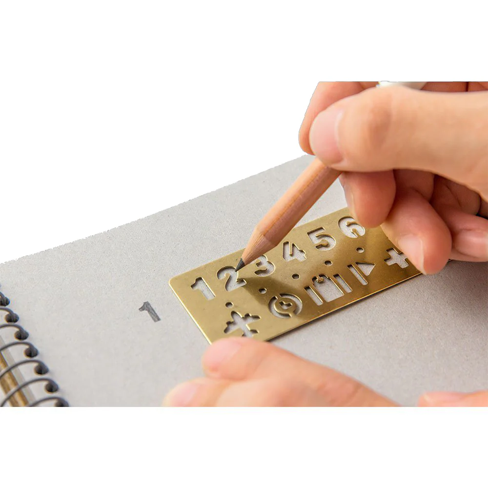 Traveler's Company - Brass Bookmark Number - Image 3