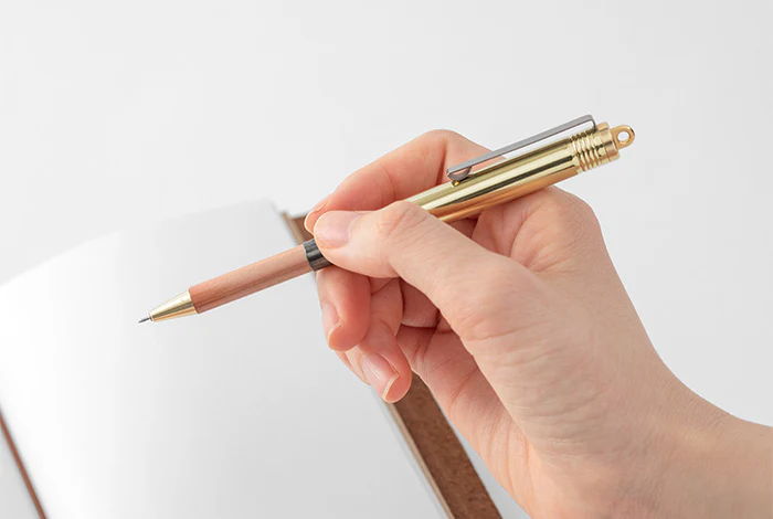 Traveler's Company - Brass Bullet Ballpoint Pen - 0.5mm - Image 5