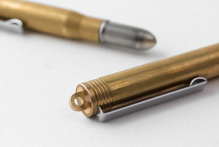 Traveler's Company - Brass Bullet Ballpoint Pen - 0.5mm - Image 8
