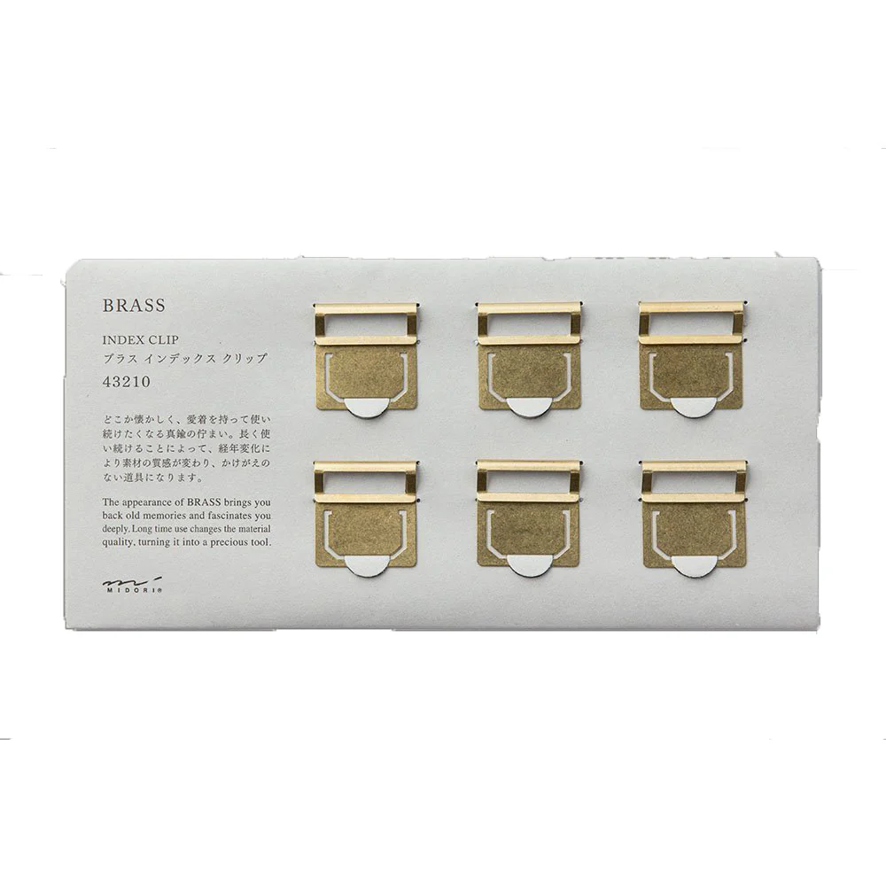 Traveler's Company - Brass Index Clip - Image 3