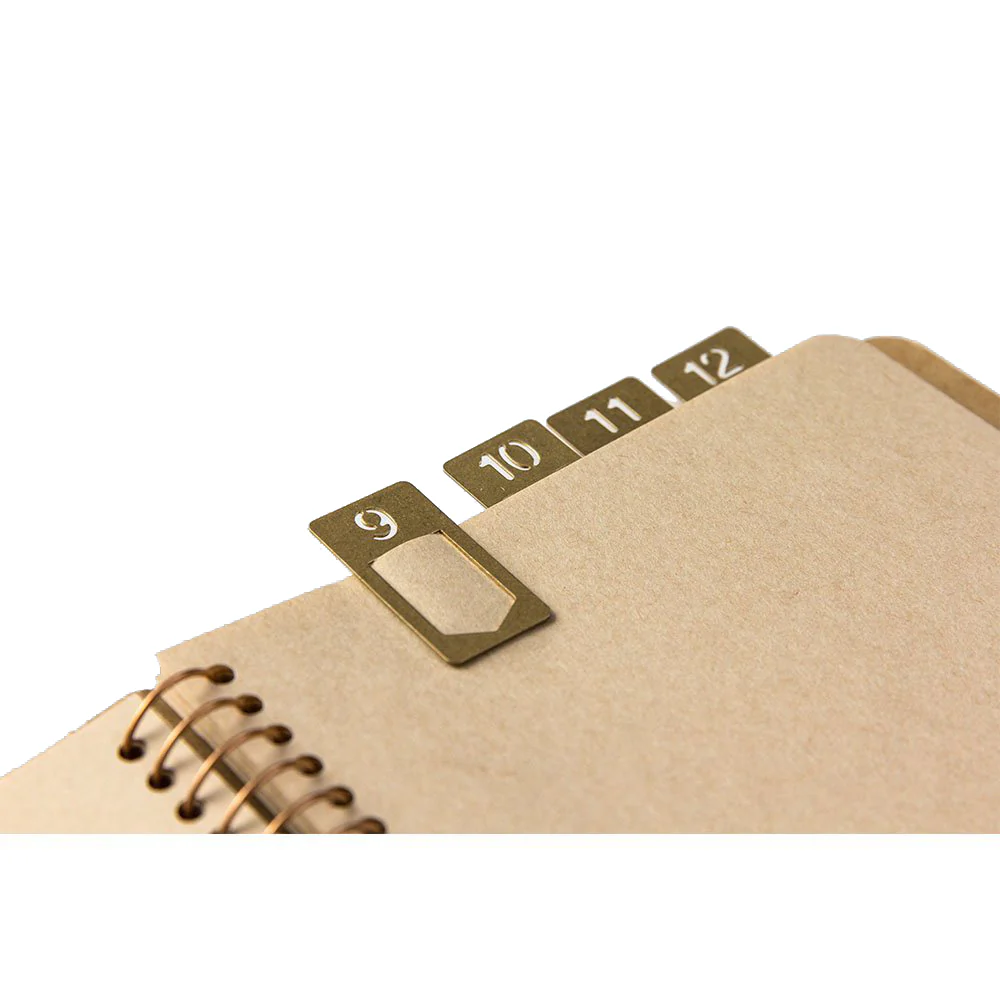 Traveler's Company - BRASS NUMBER CLIPS - Image 3