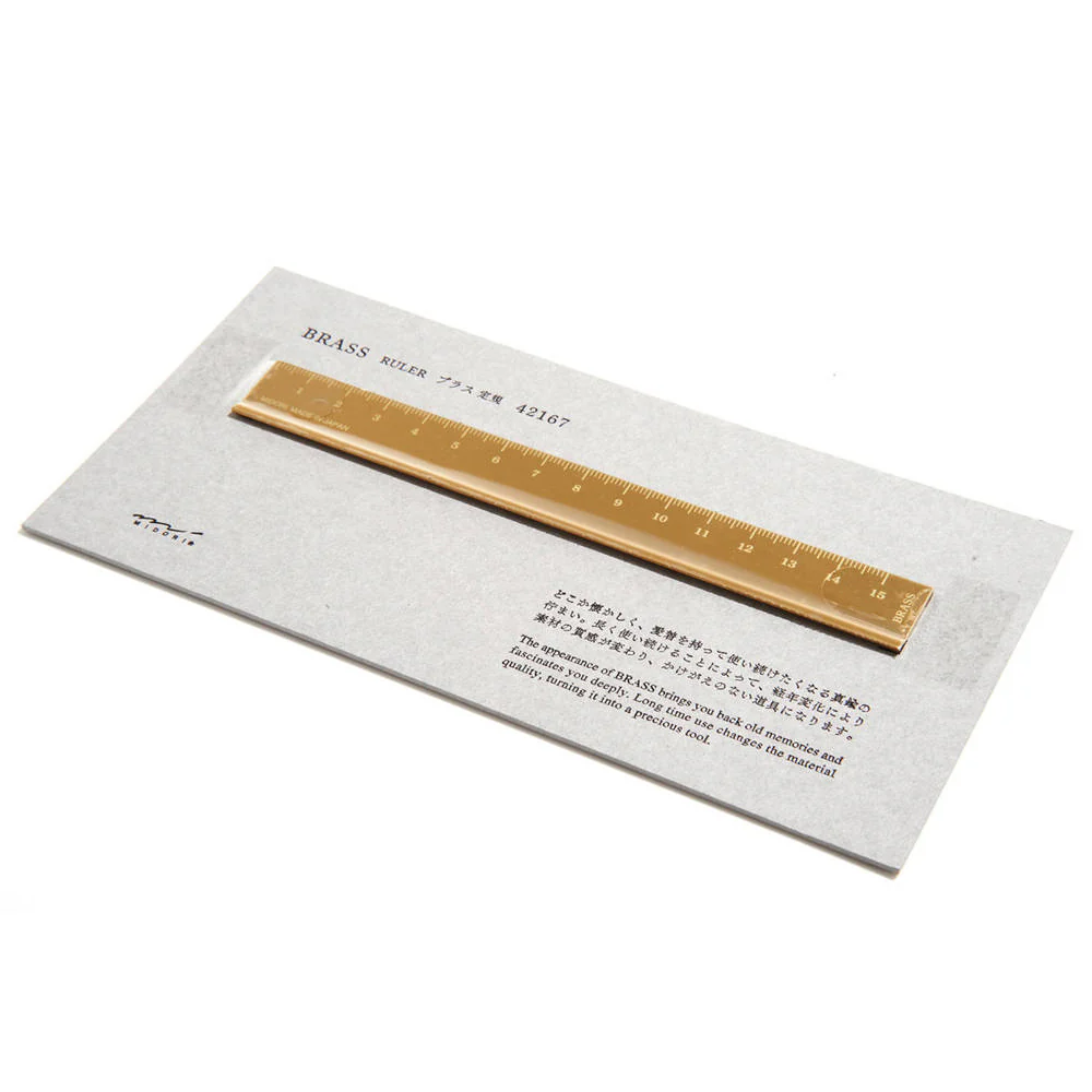 Traveler's Company - Brass Ruler - Image 3