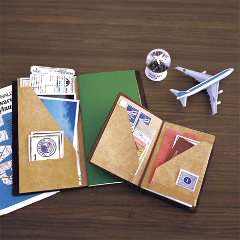 Traveler's Notebook - 010 Kraft Paper Folder - Passport Size - Image 4