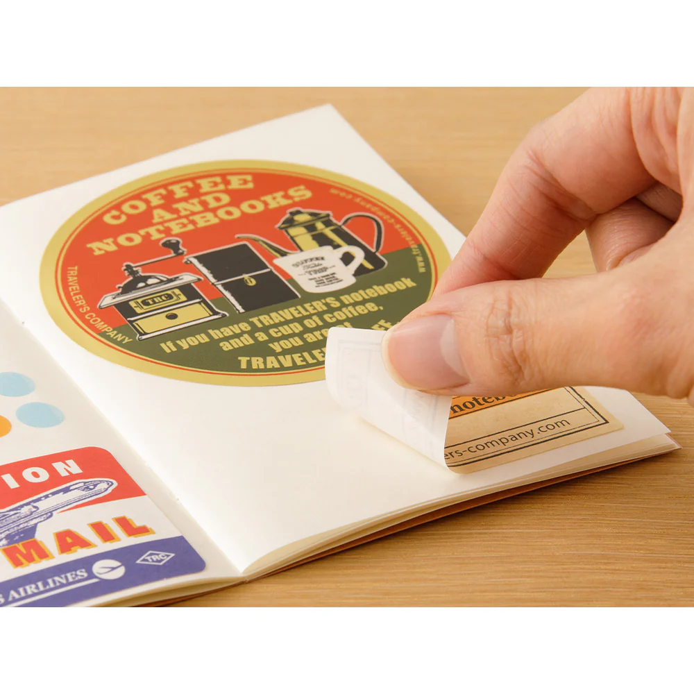 Traveler's Notebook - 017 Sticker Release Paper Refill - Passport Size - Image 2