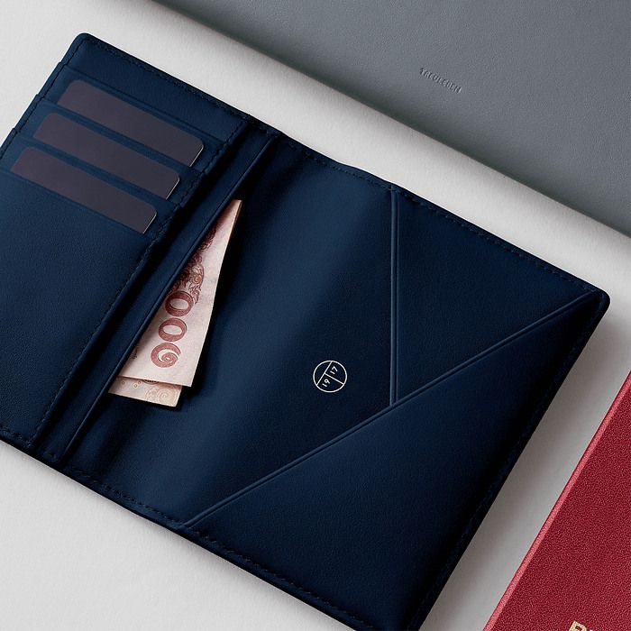 Treuleben - Passport Caddy - Midnight Blue