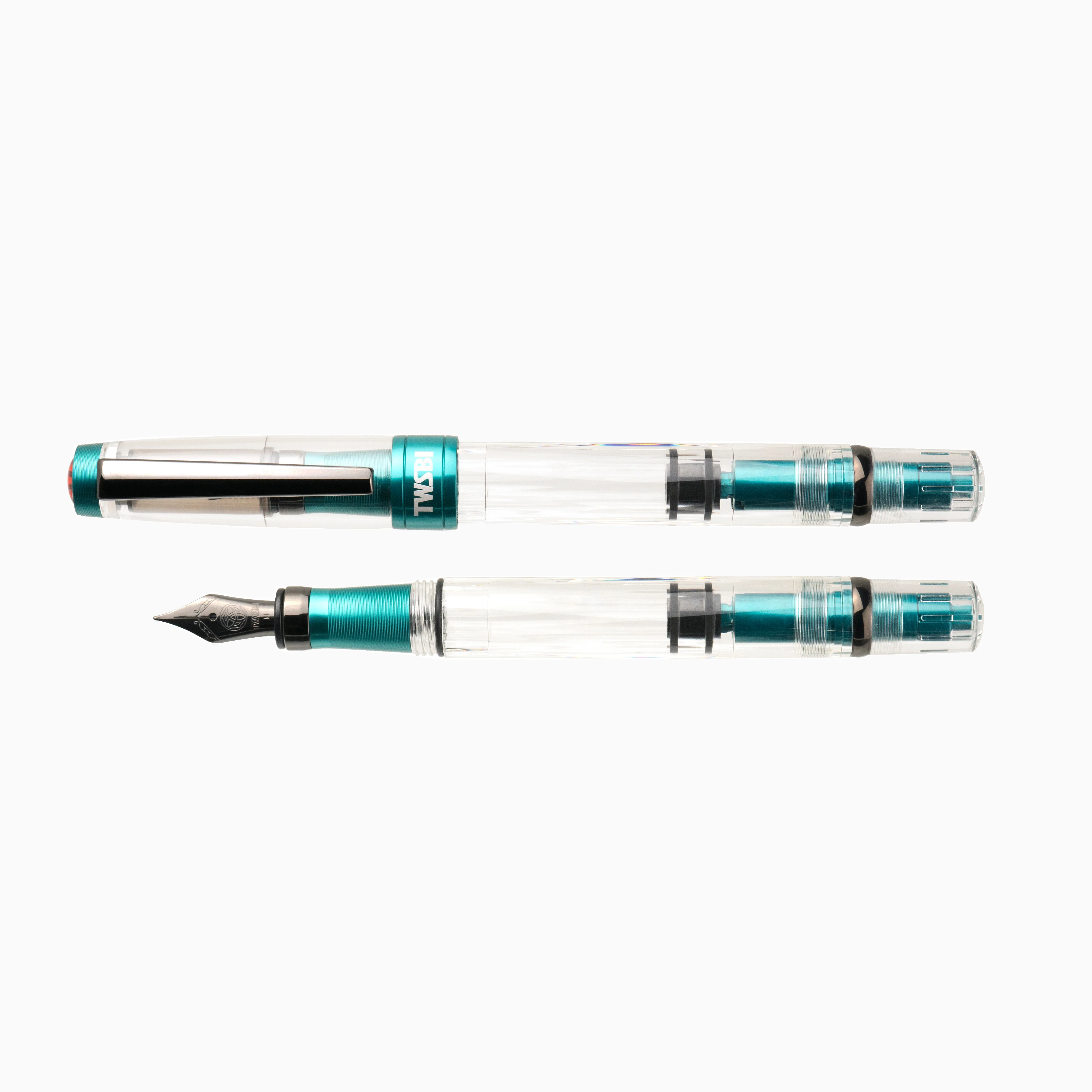 TWSBI - Diamond 580 Fountain Pen | Caribbean with Onyx - Image 4