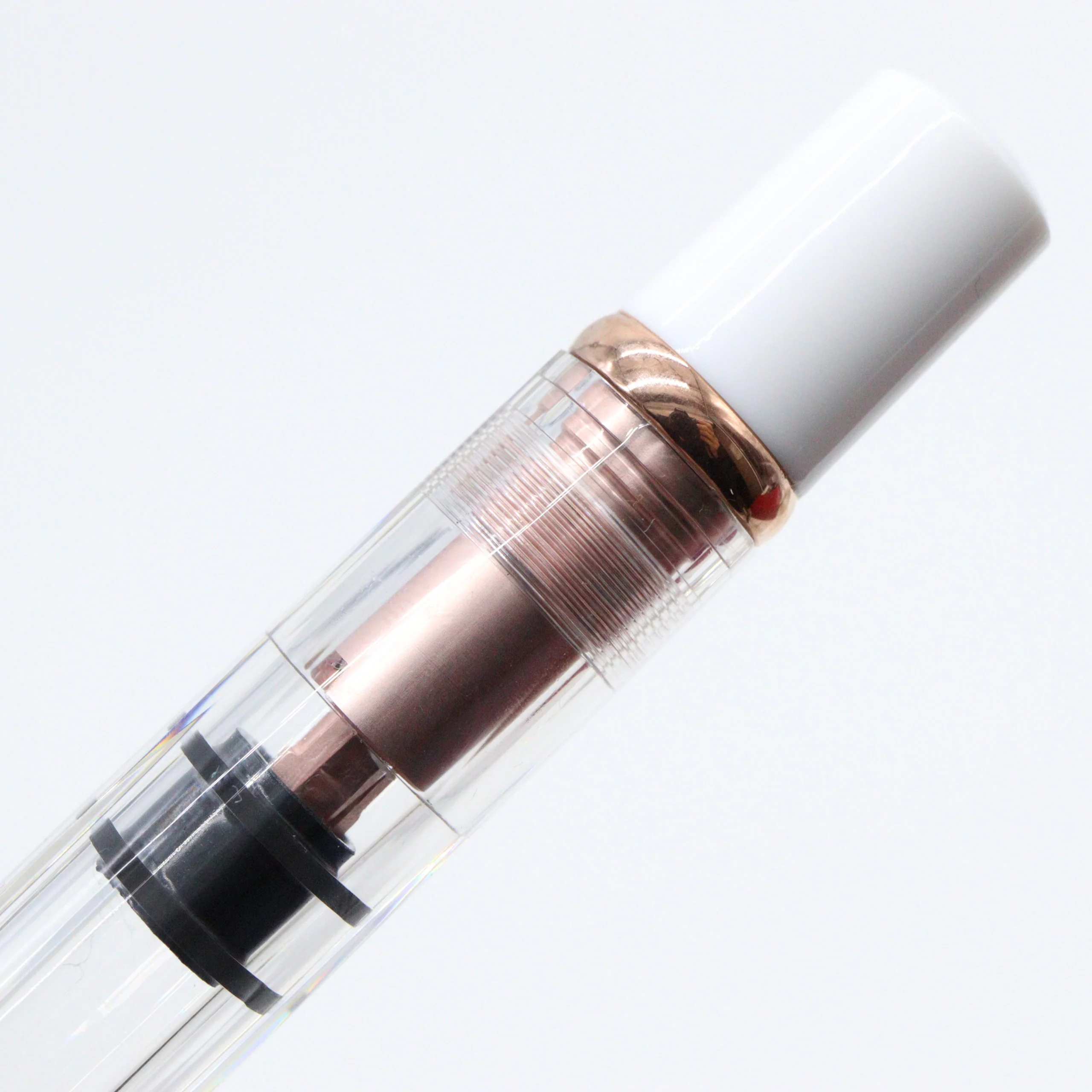 TWSBI - Diamond 580 - Fountain Pen - White & Rose Gold II - Image 8