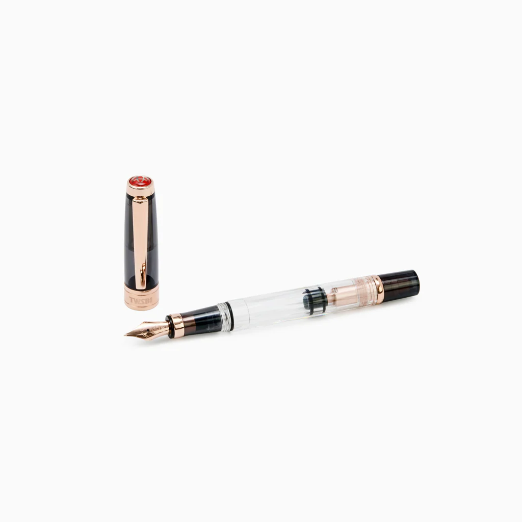 TWSBI - Diamond 580 Fountain Pen - Smoke RoseGold II