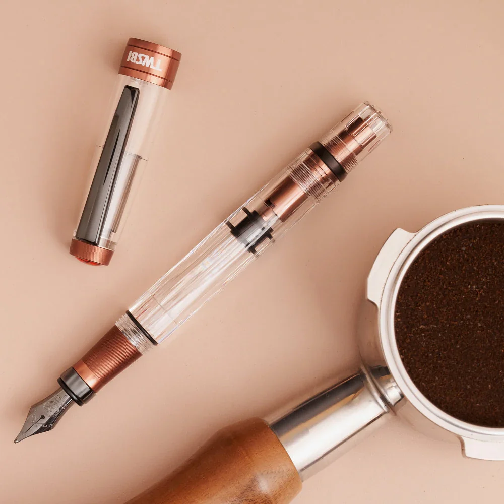 TWSBI - Diamond 580ALR - Fountain Pen - Affogato with Onyx - Image 2