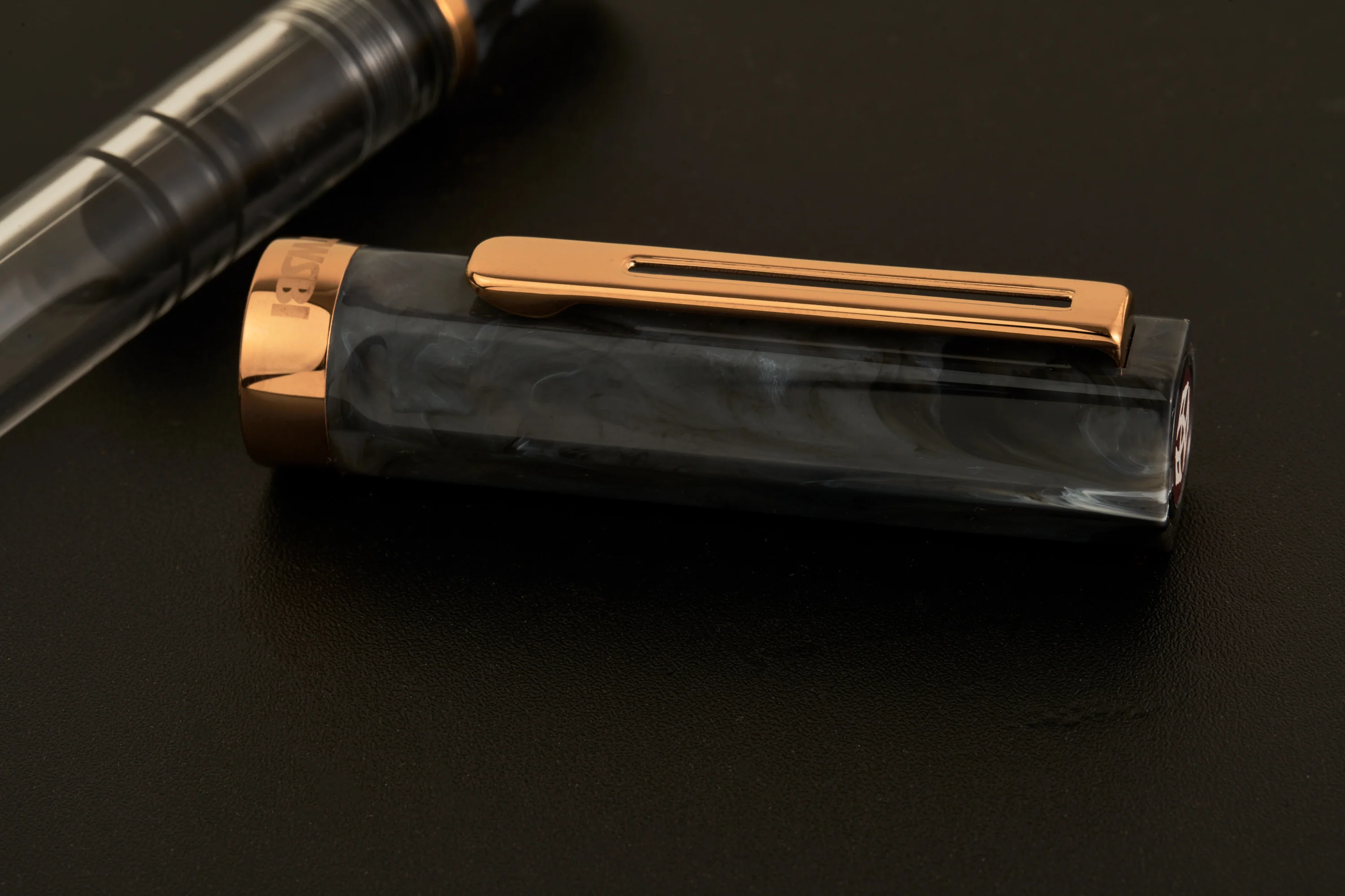 TWSBI - Eco Fountain Pen | Black Marble with Bronze Trim - Image 4