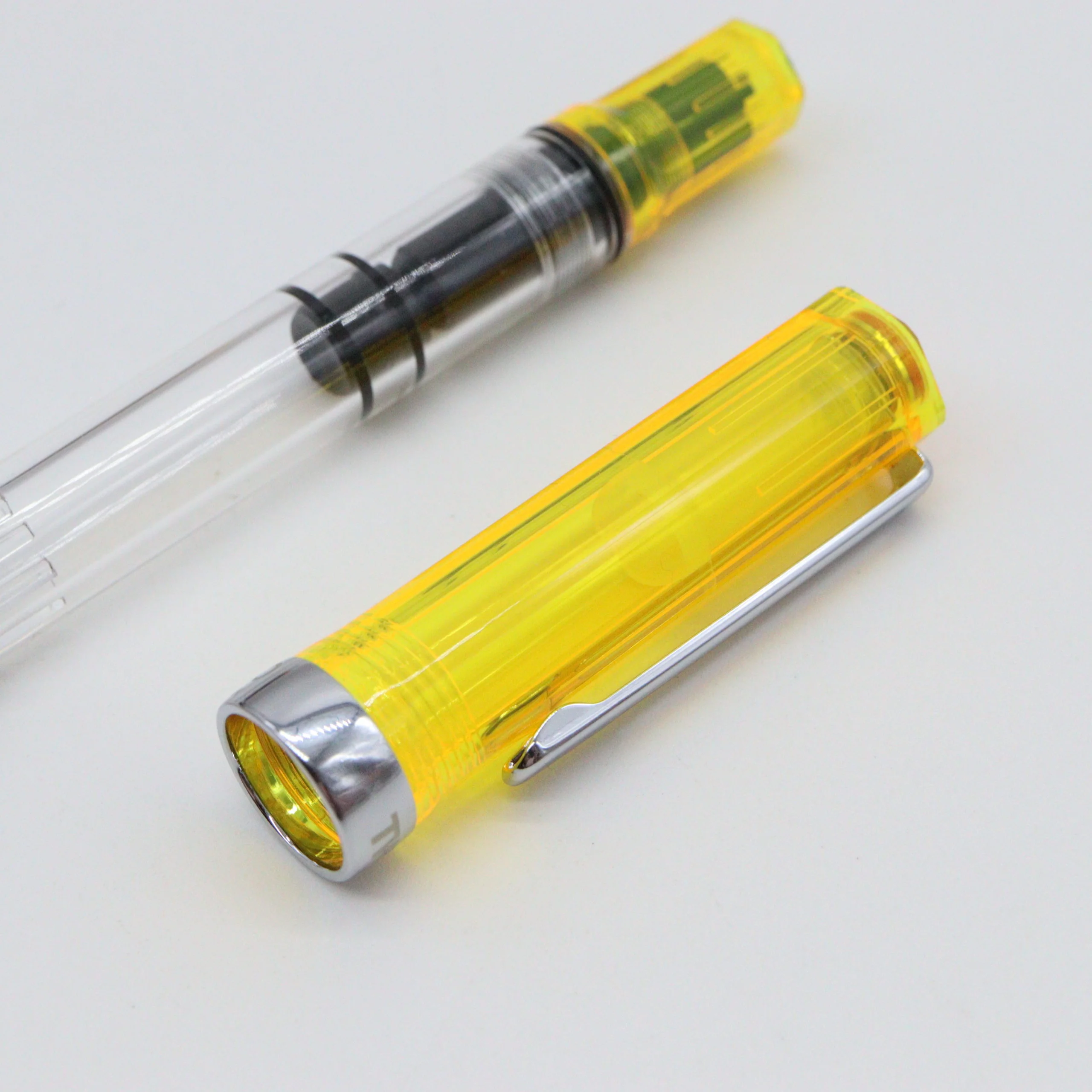 TWSBI - ECO Fountain Pen - Transparent Yellow - Image 3