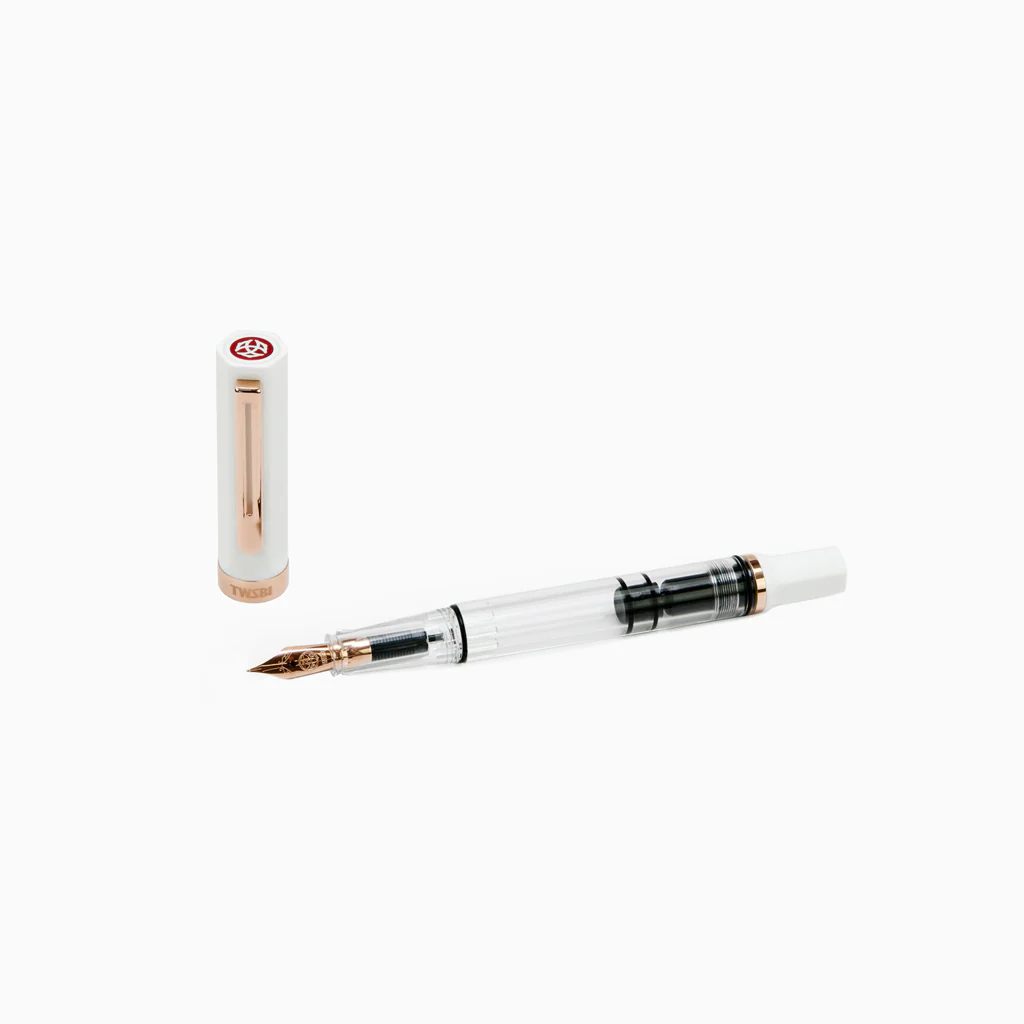 TWSBI - ECO - Fountain Pen - White & Rose Gold