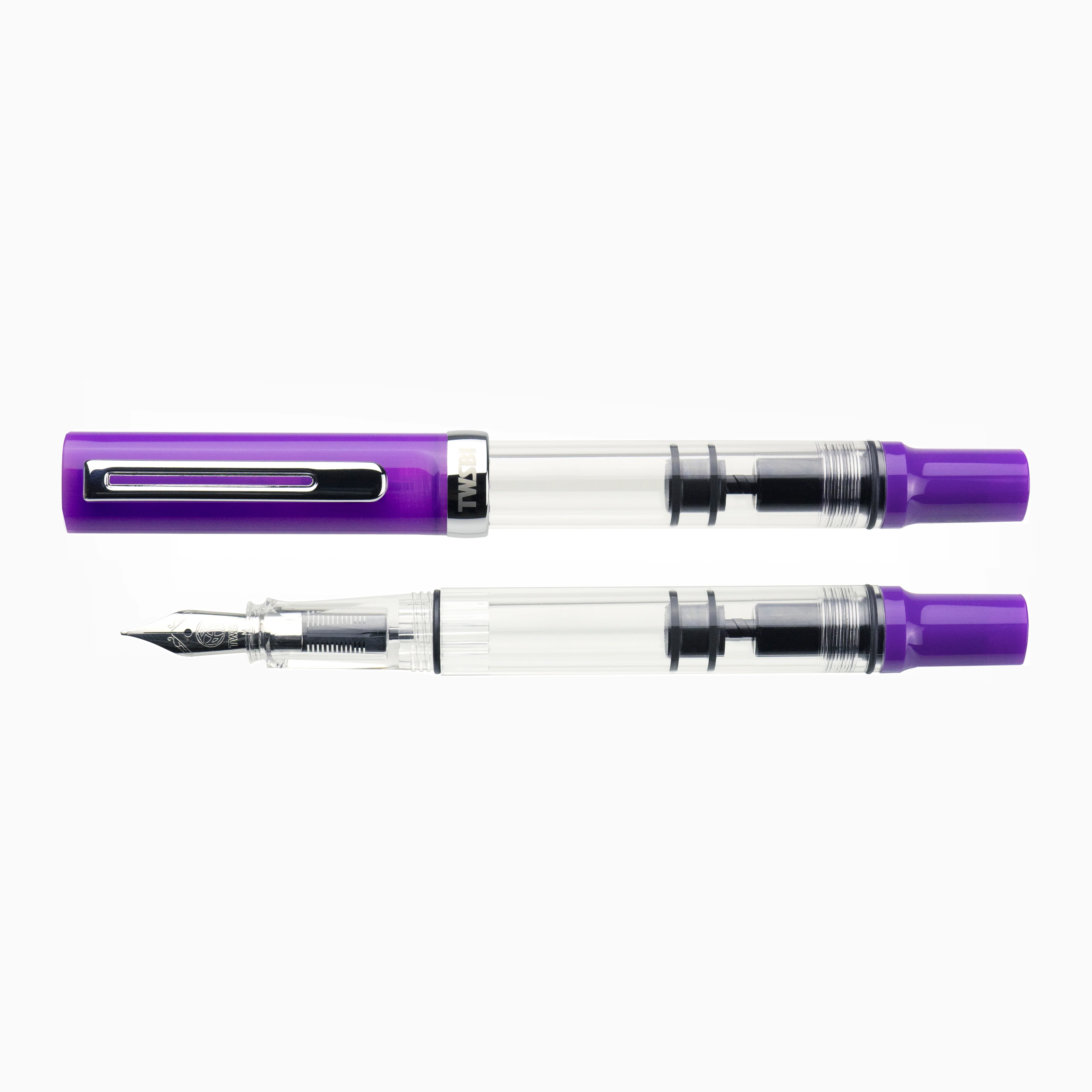 TWSBI - Eco-T Fountain Pen - Eggplant Purple - Image 2