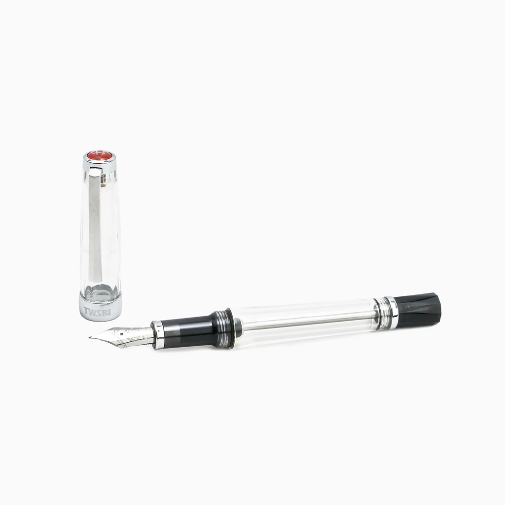 TWSBI - VAC700R Vacuum Filling Fountain Pen - Clear - Image 3