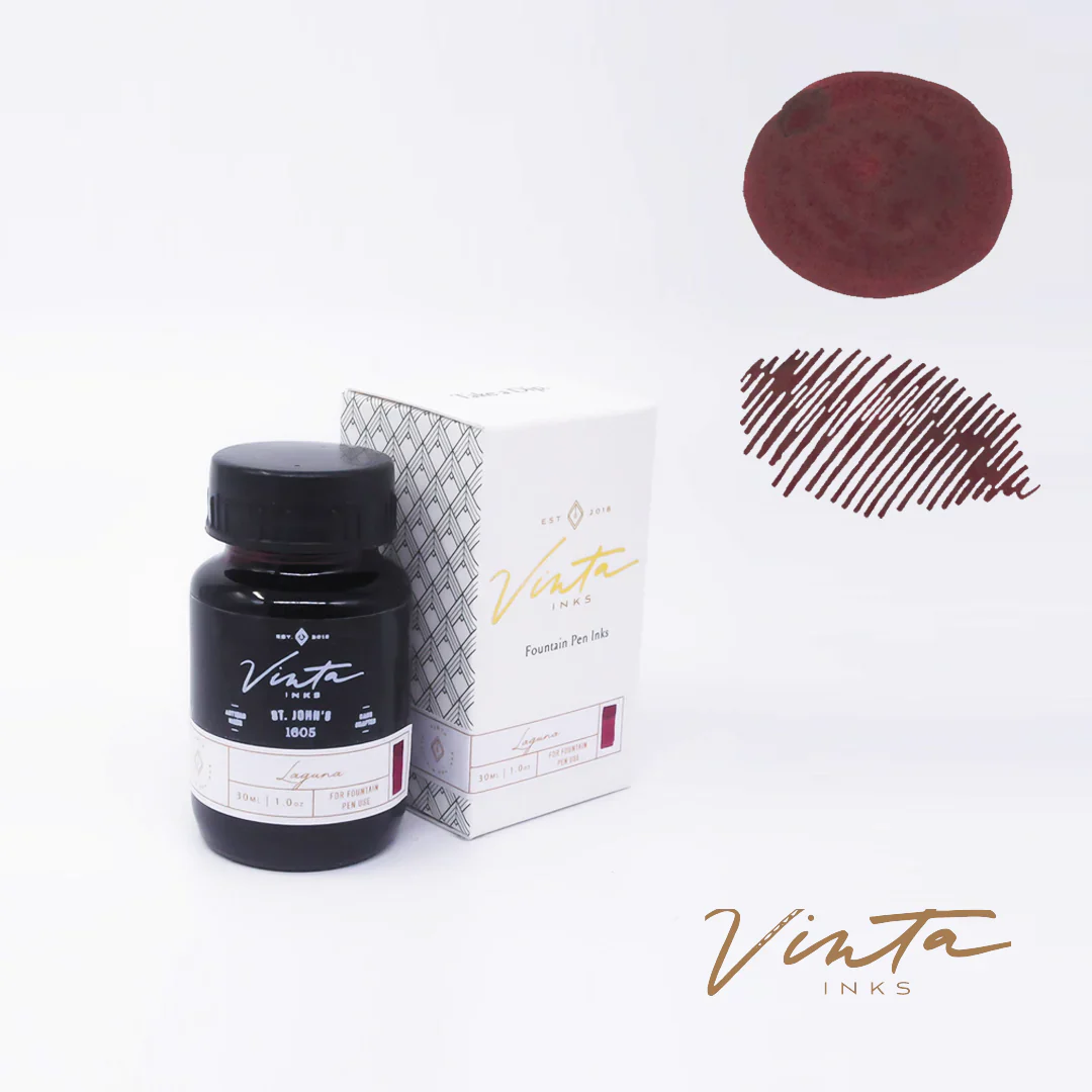 Vinta Inks - Fountain Pen Ink 30ml - St. John's - Laguna 1605