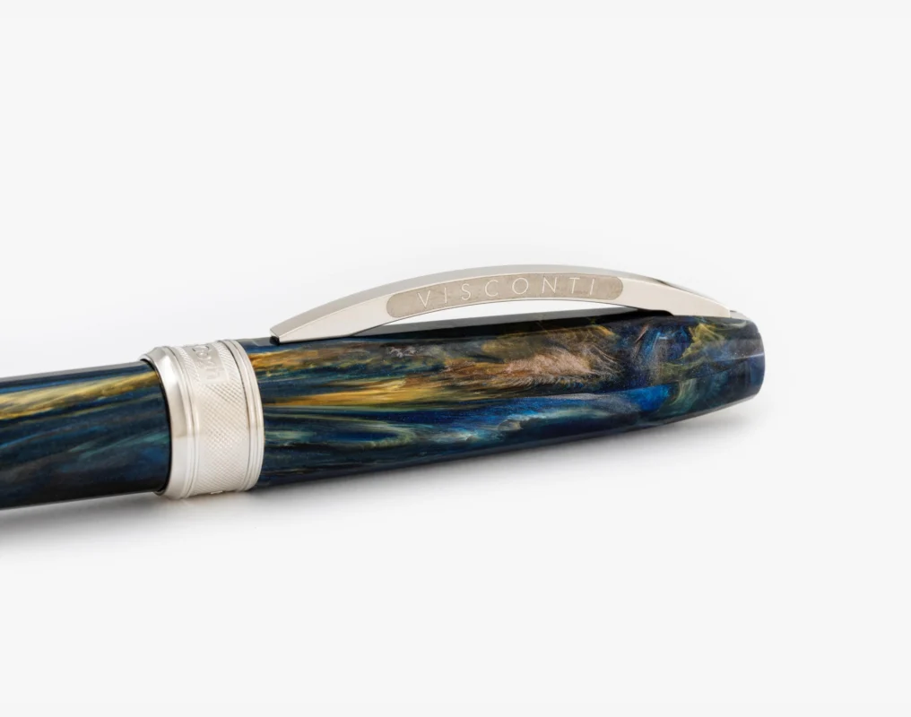 Visconti - Impressionist Collection Vincent Van Gogh - Fountain Pen Set With Ink - Starry Night - Image 3