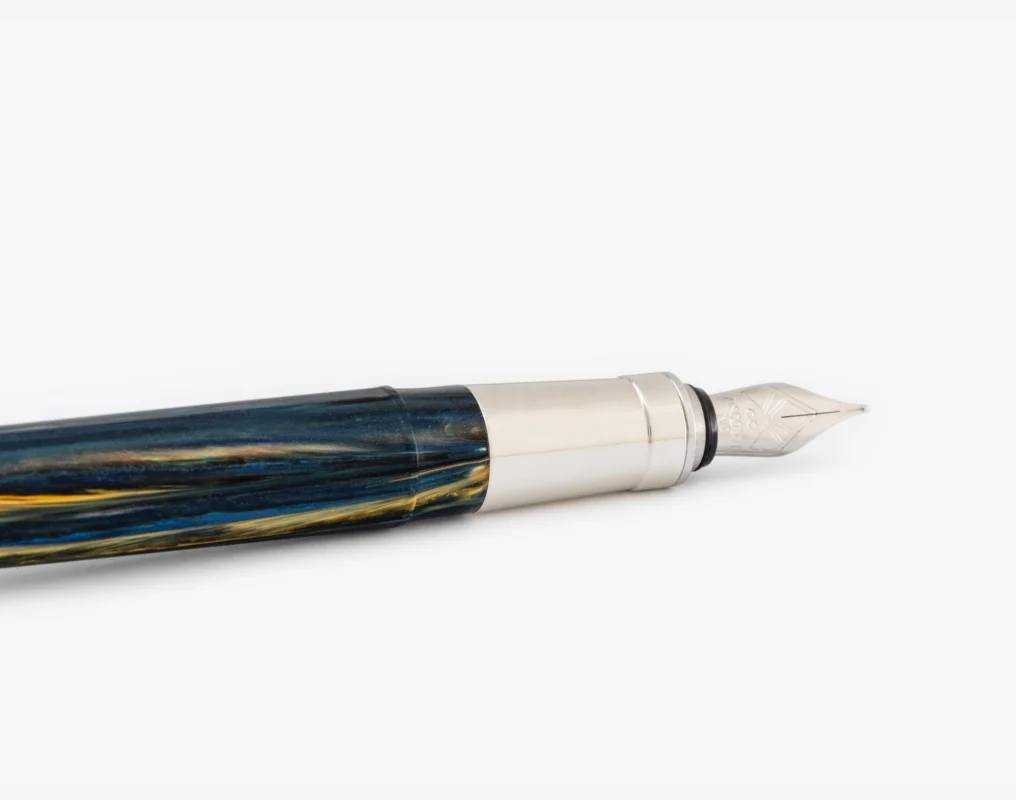 Visconti - Impressionist Collection Vincent Van Gogh - Fountain Pen Set With Ink - Starry Night - Image 4