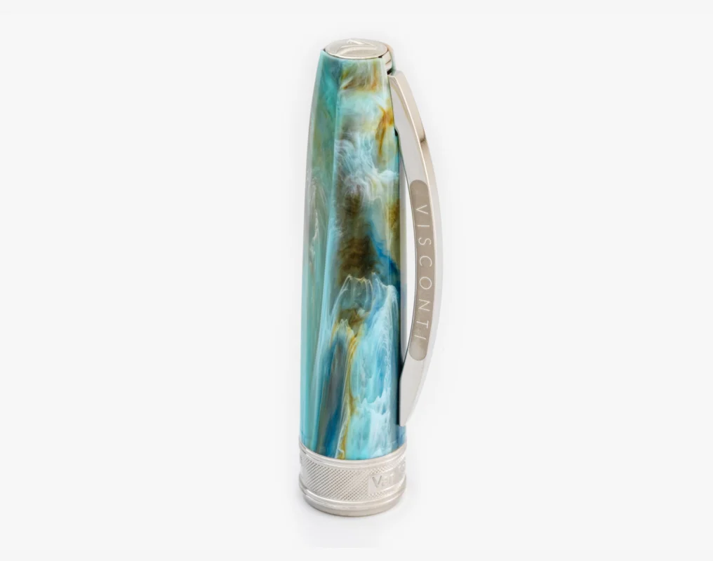 Visconti - Impressionist Collection Vincent Van Gogh Fountain Pen Set With Ink - Portrait Blue - Image 3