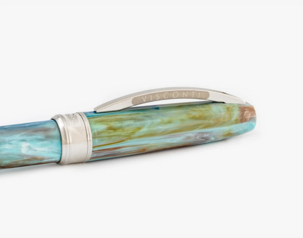 Visconti - Impressionist Collection Vincent Van Gogh Fountain Pen Set With Ink - Portrait Blue - Image 4