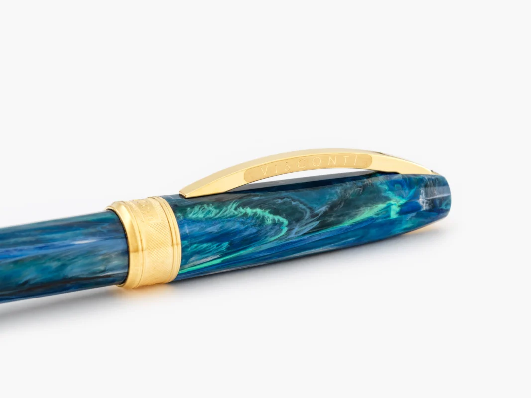 Visconti - Impressionist Collection Vincent Van Gogh Fountain Pen Set With Ink - Wheatfield with Crows - Image 4