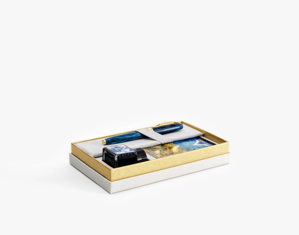 Visconti - Impressionist Collection Vincent Van Gogh Fountain Pen Set With Ink - Wheatfield with Crows - Image 6