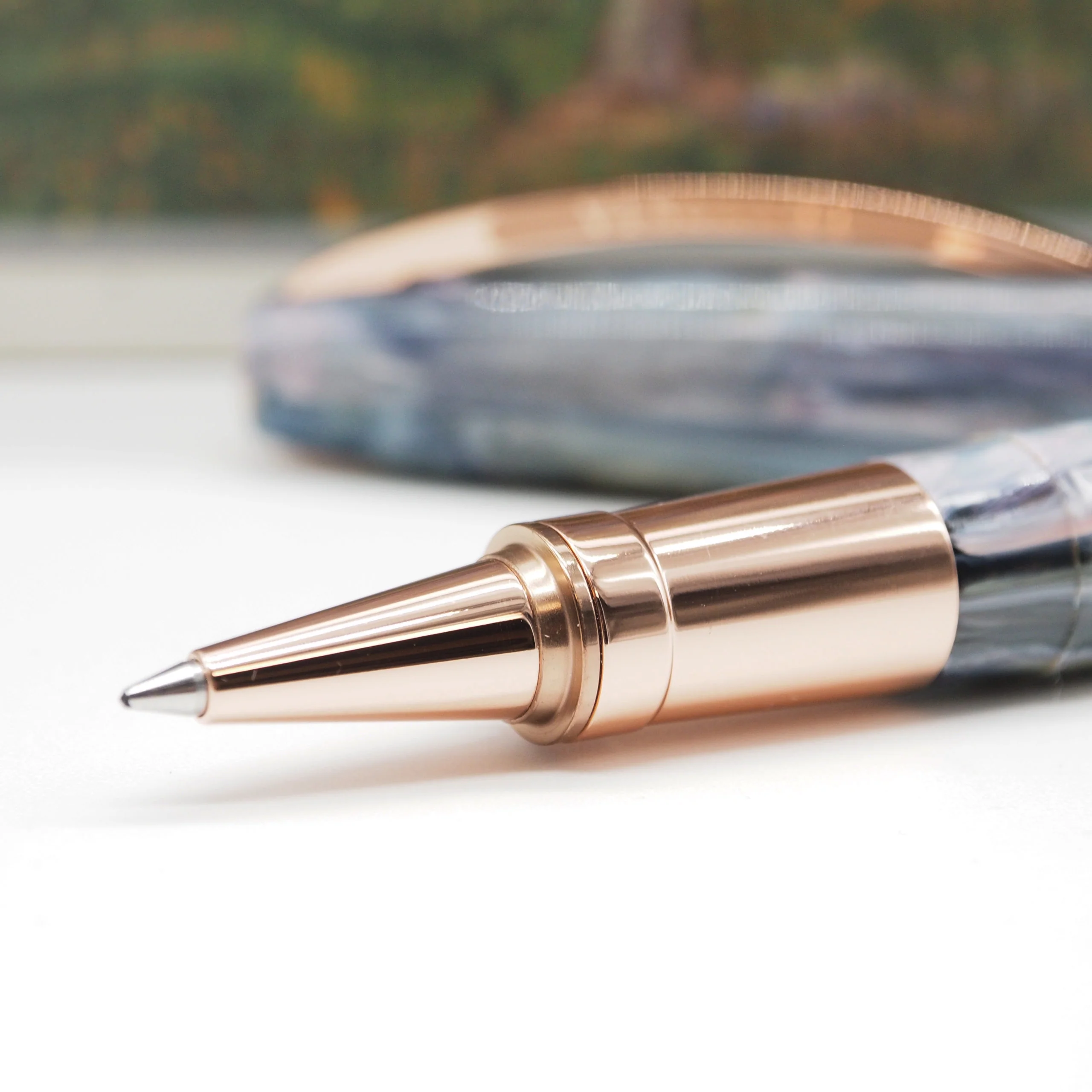 VISCONTI - Rollerball Pen Impressionist Collection - Van Gogh "Orchard in Blossom" - Image 4