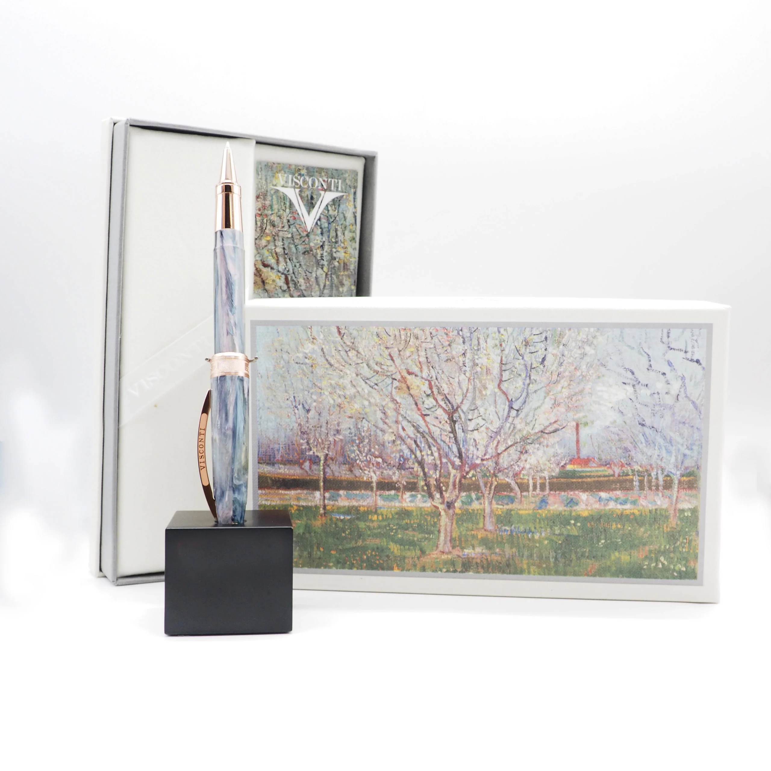 VISCONTI - Rollerball Pen Impressionist Collection - Van Gogh "Orchard in Blossom" - Image 8