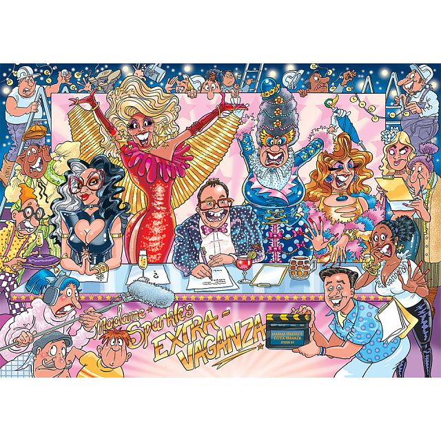 Wasgij - Original 42 - Rule the Runway! - 1000 pieces - Puzzle - Image 2