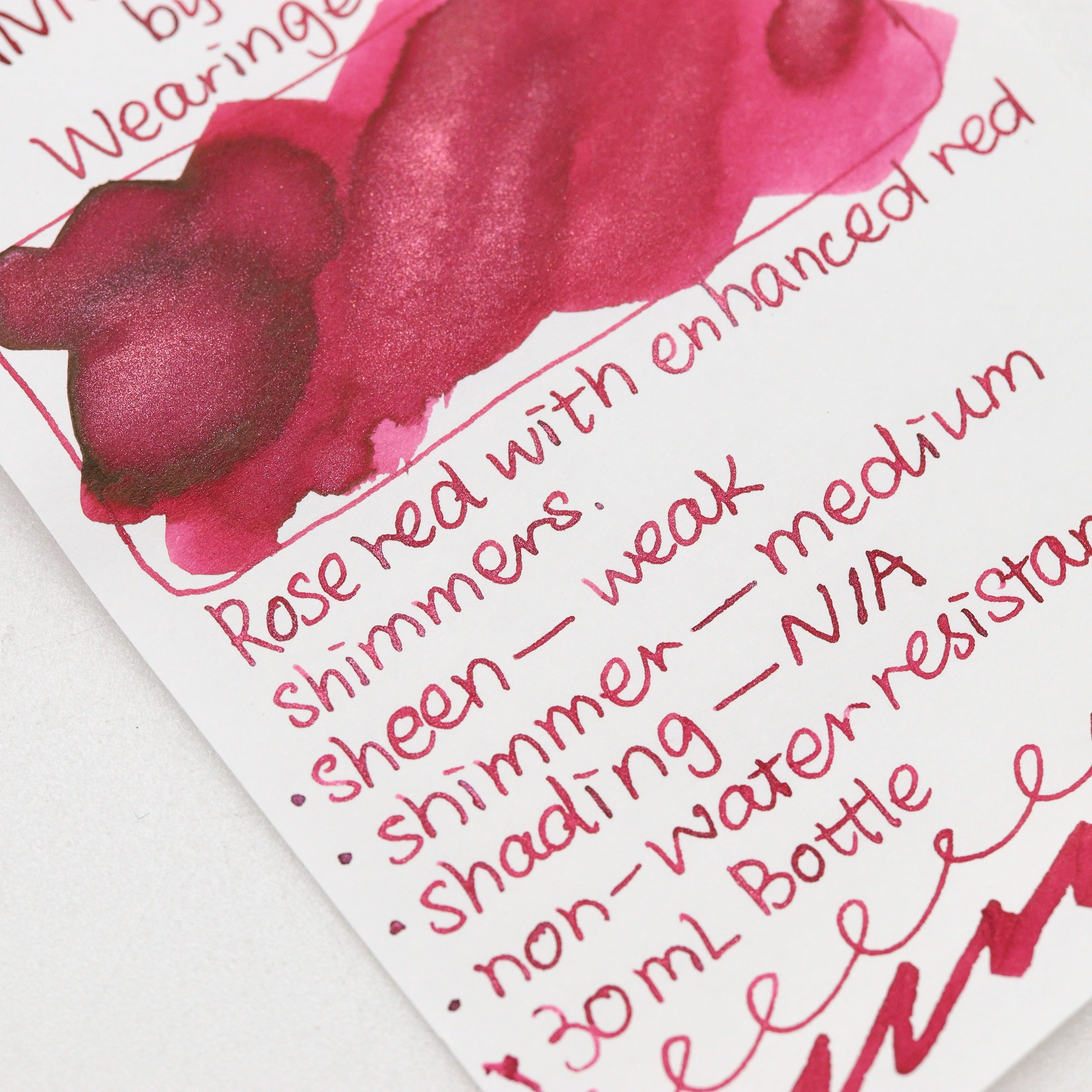Wearingeul - Fountain Pen Ink 30ml - Anna Karenina (by Leo Tolstoy) - Image 2