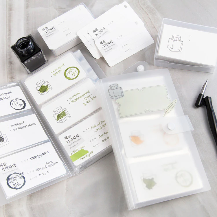 Wearingeul - Clear Chart Book (Binder) - Ink Swatch Card Organizer - Image 6