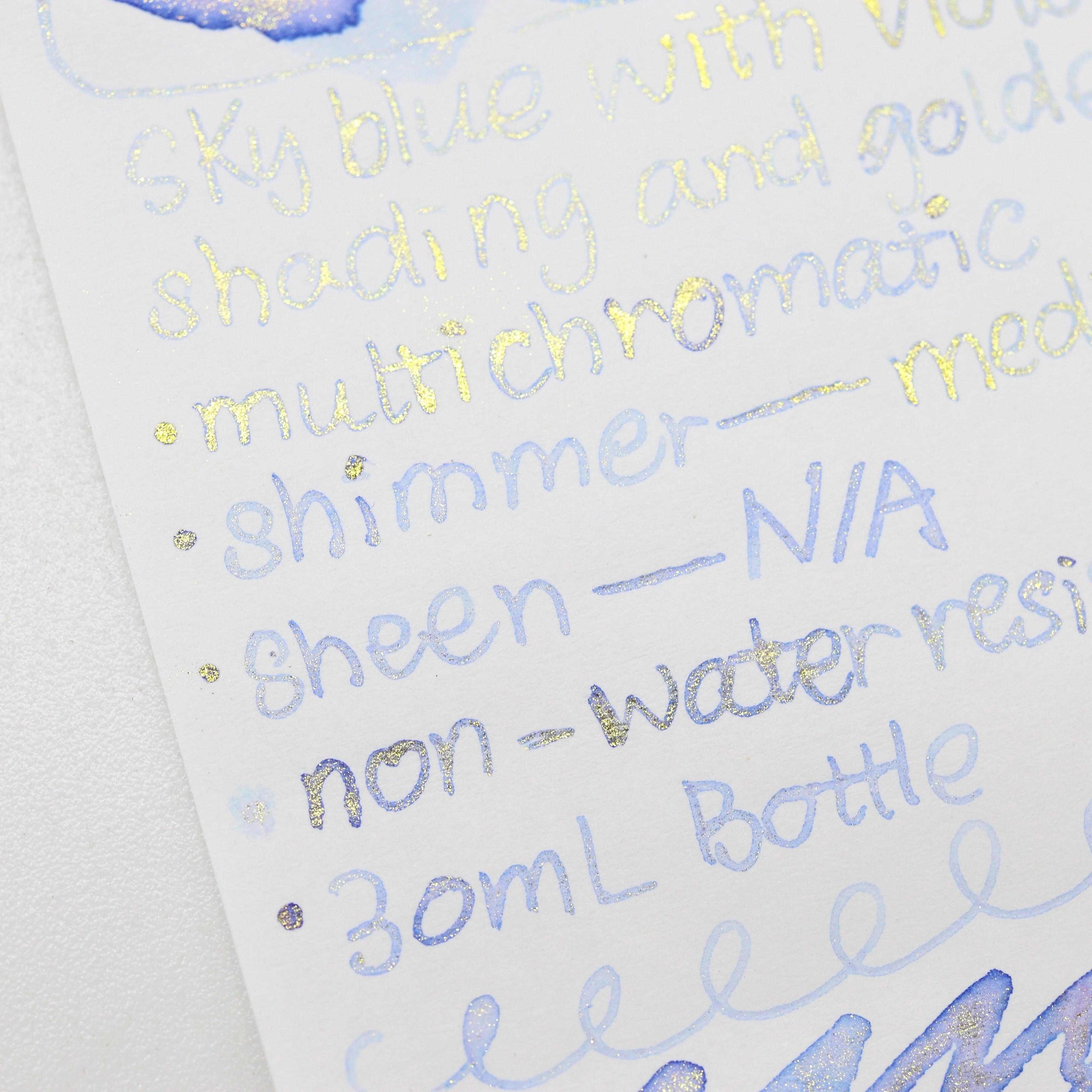 Wearingeul -  Fountain Pen Ink 30ml - Enki Ink (World Myth Ink - Enki) - Image 6