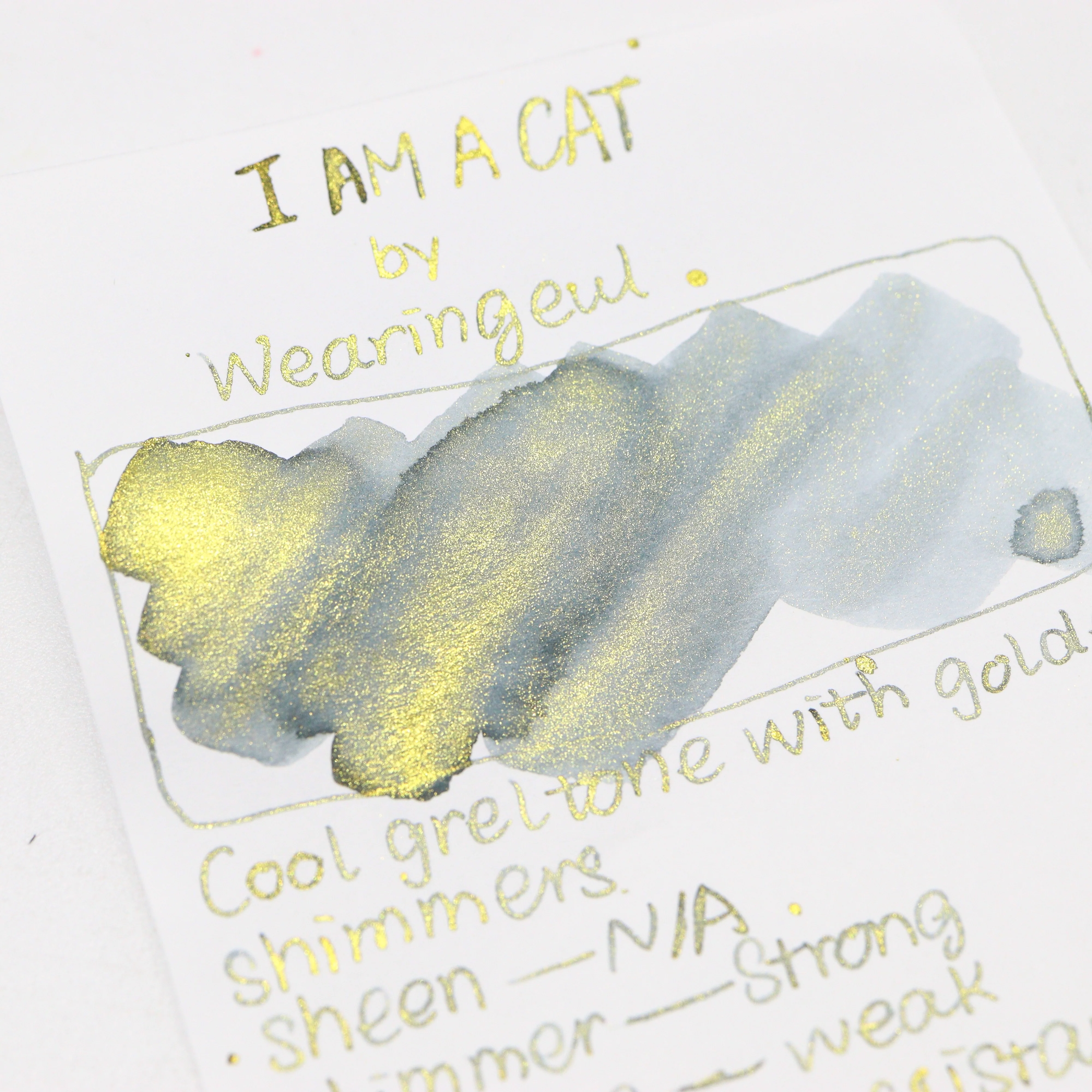 Wearingeul - Fountain Pen Ink 30ml - I am a Cat (Natsume Soseki) - Image 2