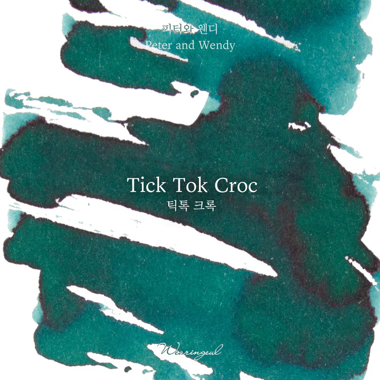 Wearingeul - Fountain Pen Ink 30ml - Tick Tock Croc - Image 5