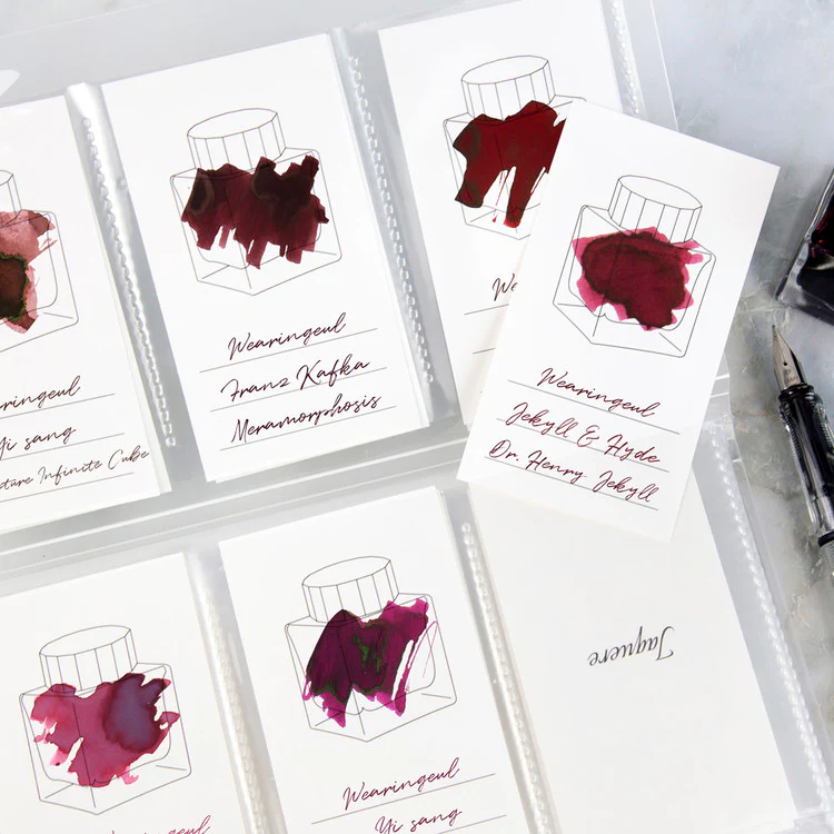 Wearingeul - Ink Color Swatch Card - Vertical - Bottle - Image 3