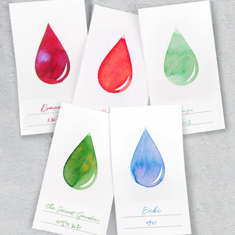 Wearingeul - Ink Swatch Card - Ink Drop - Image 4