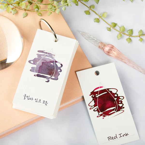 Wearingeul - Ink Swatch Card - Ink Drop (Ring Type) - Image 3
