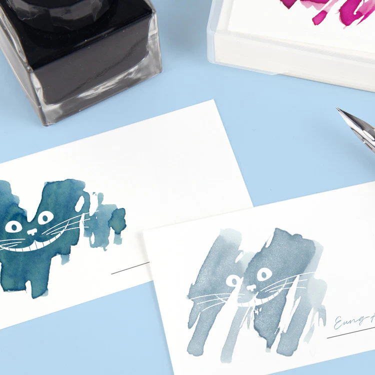 Wearingeul - Ink Swatch Card - Smile Cat - Image 4