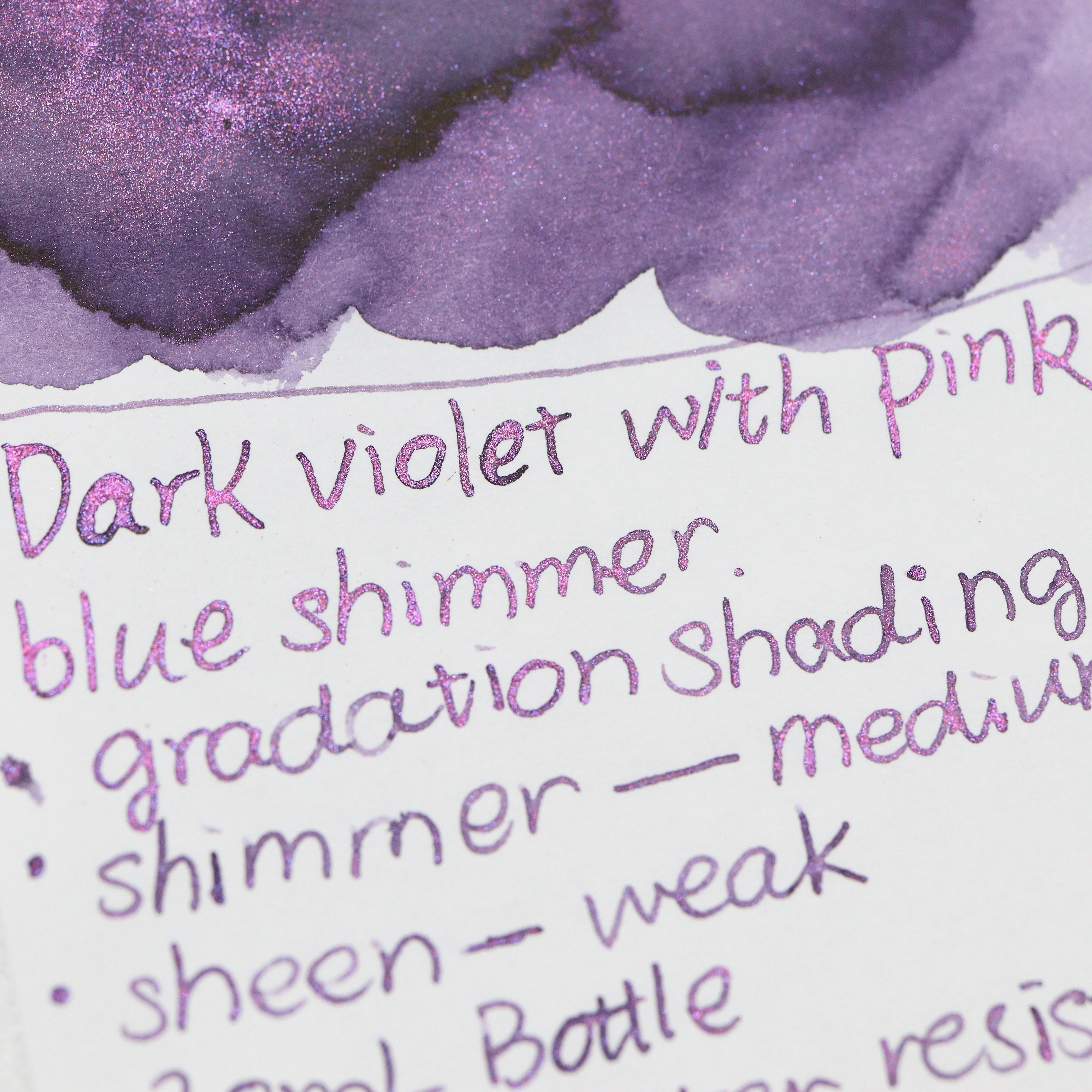 Wearingeul - Fountain Pen Ink 30ml - Persephone (World Myth Ink - Greek and Roman) - Image 3