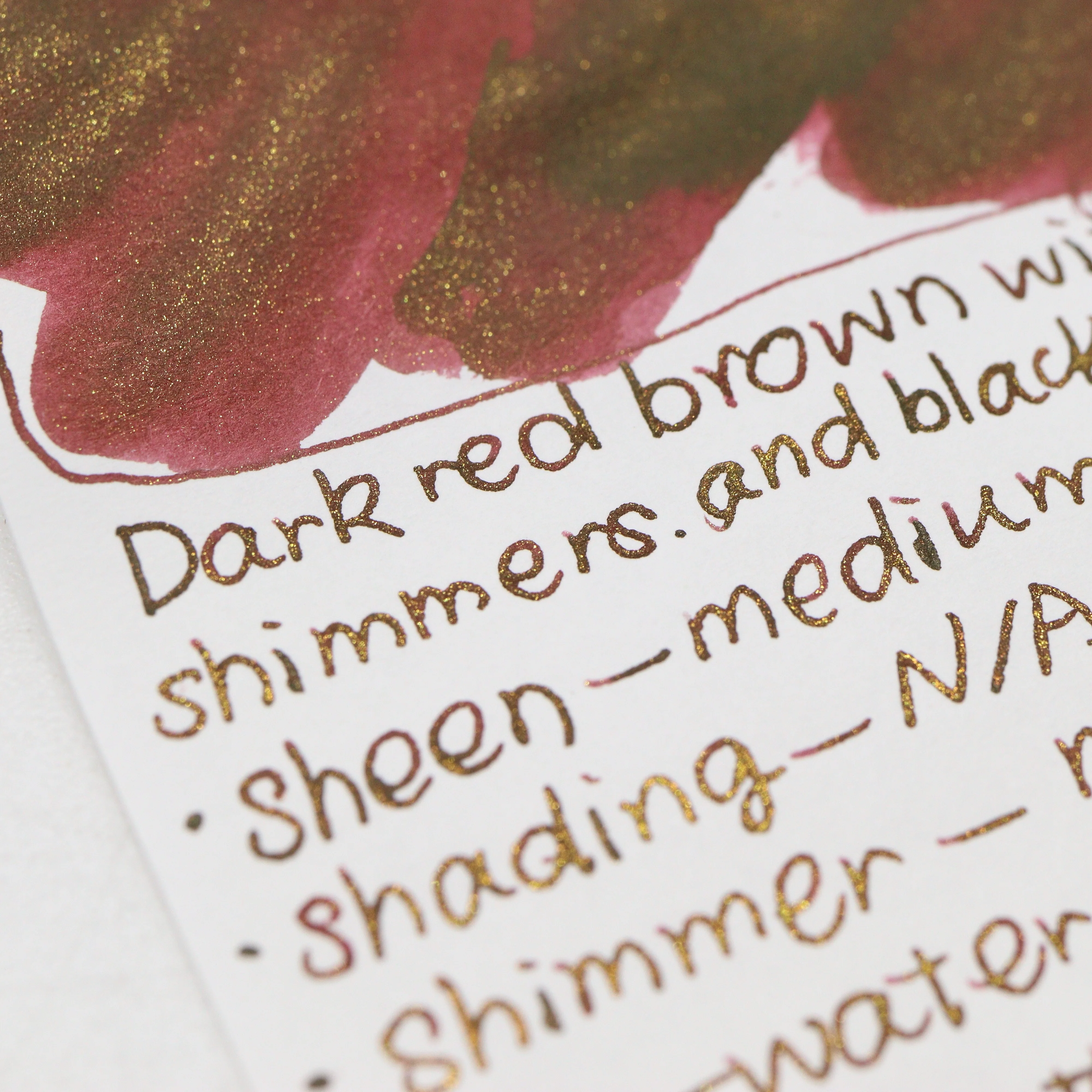 Wearingeul - Fountain Pen Ink 30ml - Queen of Hearts (Alice's Adventures in Wonderland) - Image 2