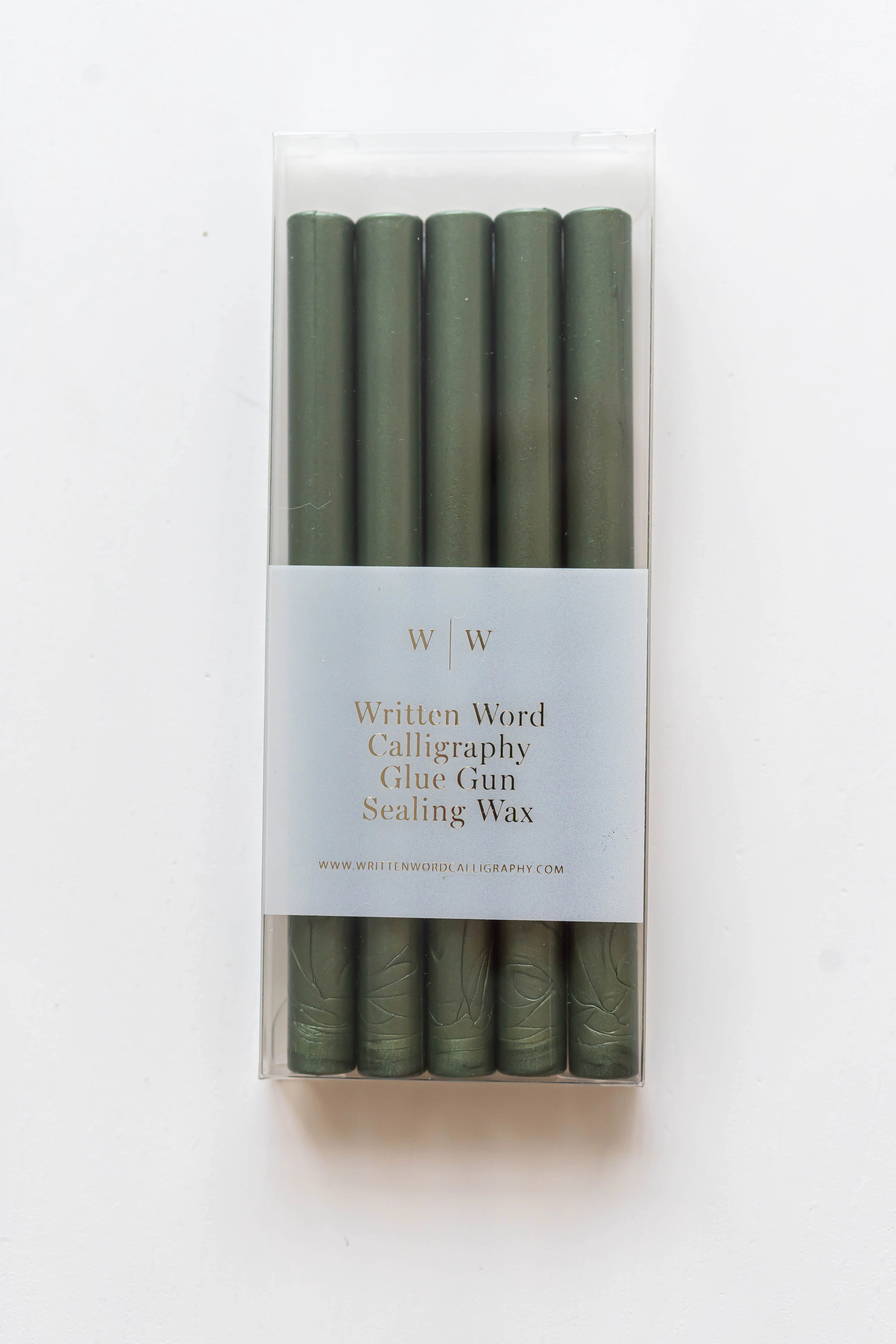 Written Word Calligraphy - 5 Glue Gun Sealing Wax Sticks - Assorted Colours - Image 4