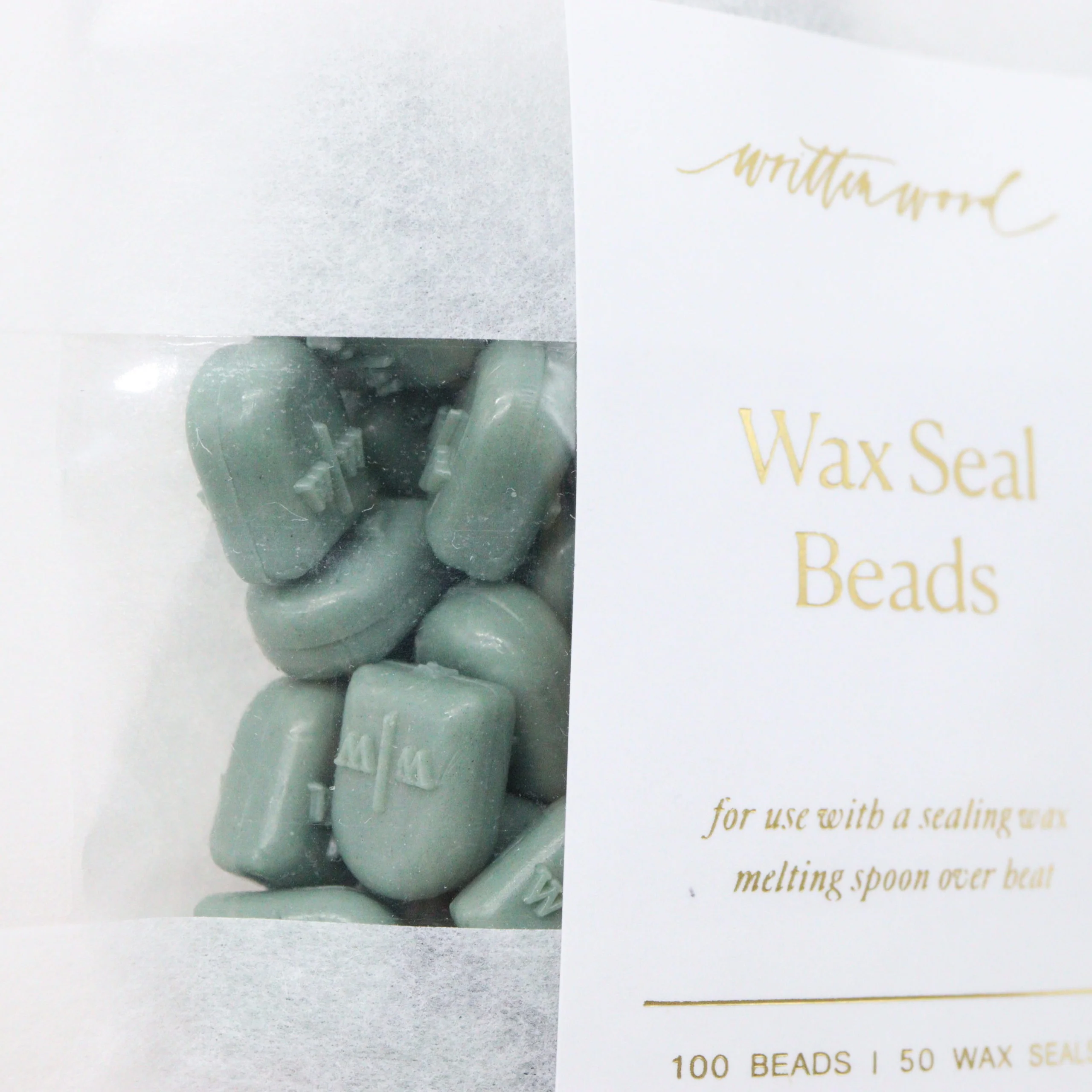 Written Word Calligraphy - Wax Beads to Make Wax Seals - Forest Green - Image 3