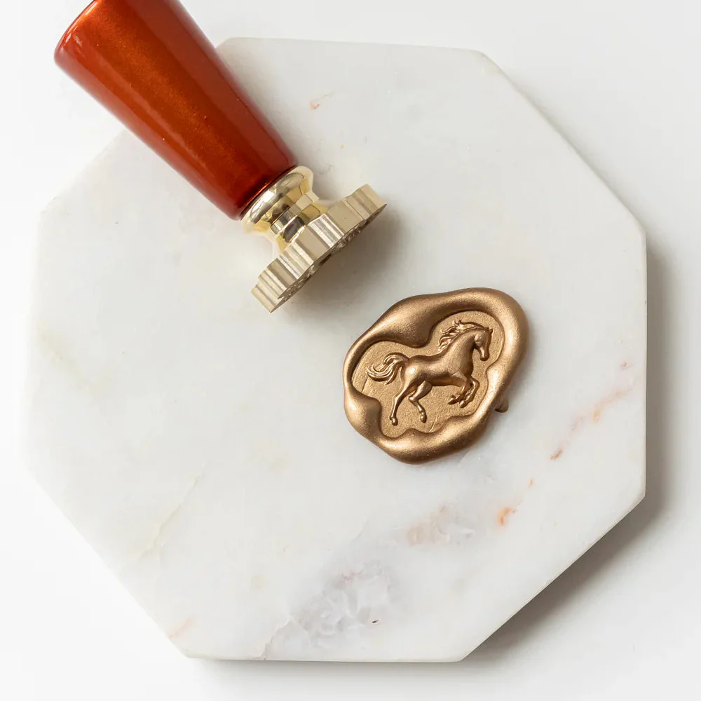 Written Word Calligraphy - Year of the Horse Wax Seal - Limited Edition