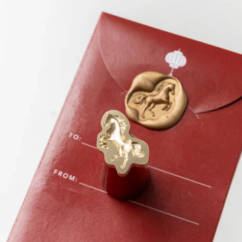 Written Word Calligraphy - Year of the Horse Wax Seal - Limited Edition - Image 2