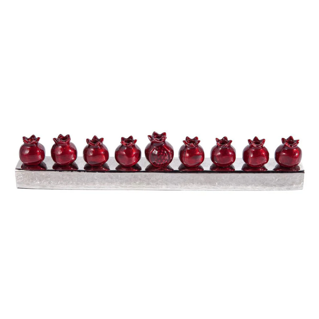 Zion Judaica - Pomegranate Menorah